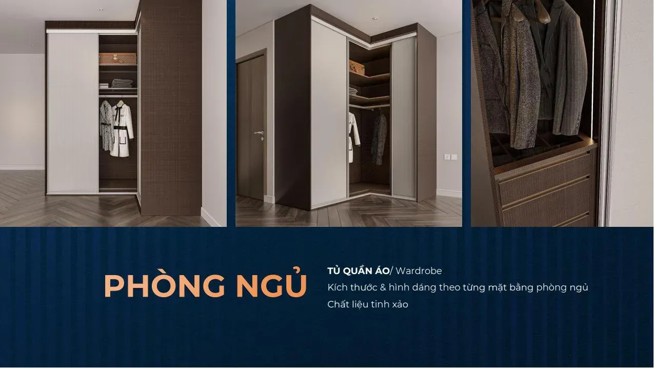 Tủ quần áo thiết kế riêng
